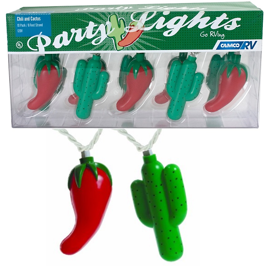 Party Lights, Chiles & Cactus
