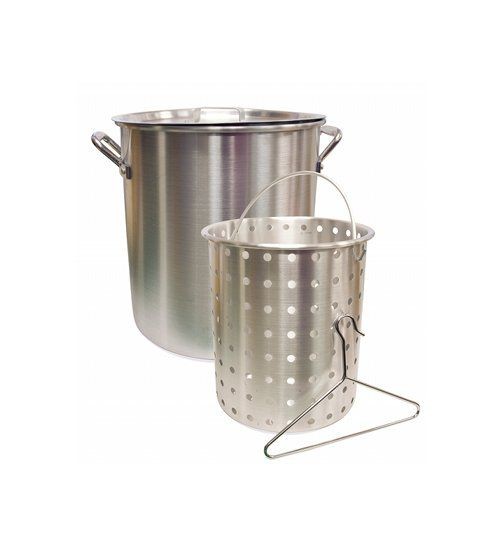 Aluminum Pot with Basket