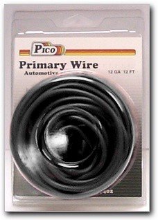 Black Primary Wire 12 AWG