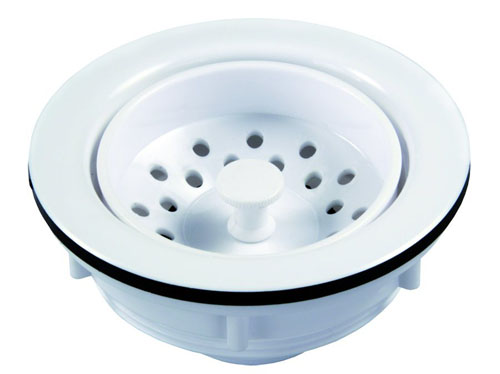 Large Sink Strainer Wh