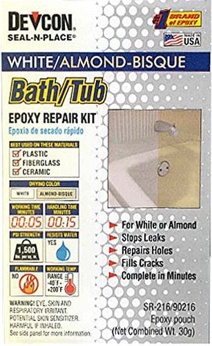 Product Detail for Tub Repair Kit, Almond