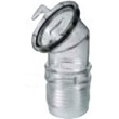 EZ Coupler, 45* Clear Adapter